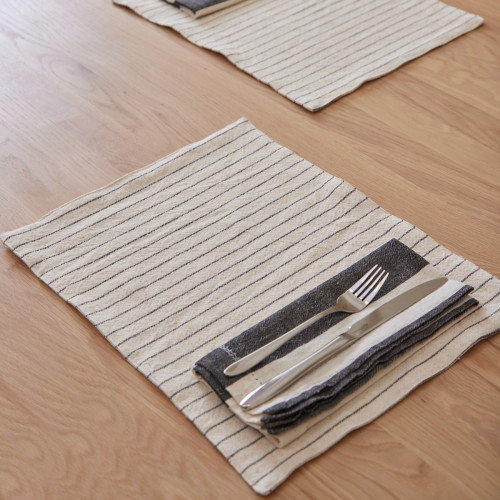 Cora Stripe Placemat - Set of 6 