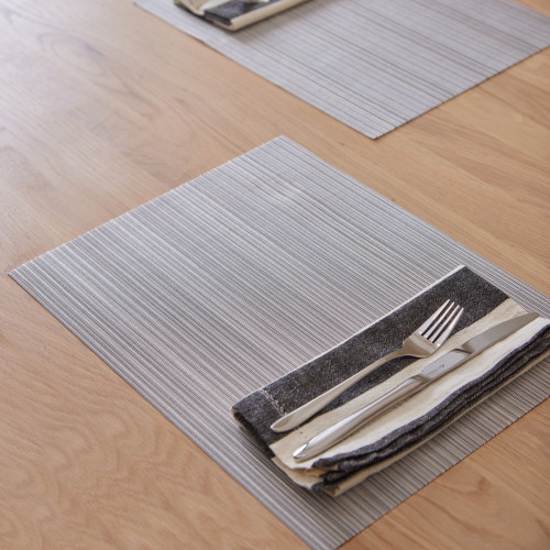 Metallic Stripe Placemat - Set of 6