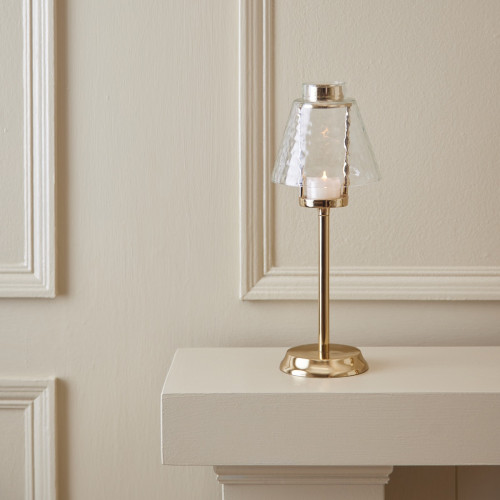 Gloria Tealight Glass Lamp