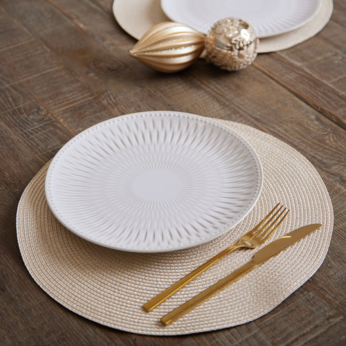 Champagne Lurex Placemat - Set of 6