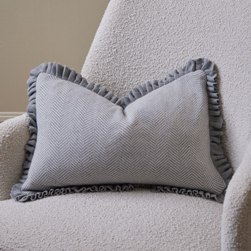 Herringbone Grey Cushion