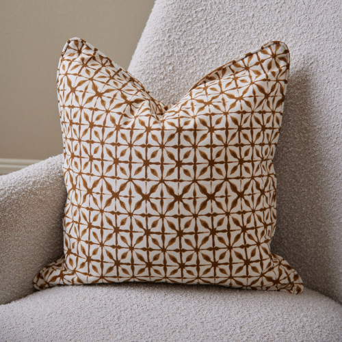 Mustard Tie Dye Cushion
