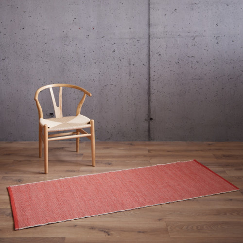 Assan Runner Rug – Terracotta 