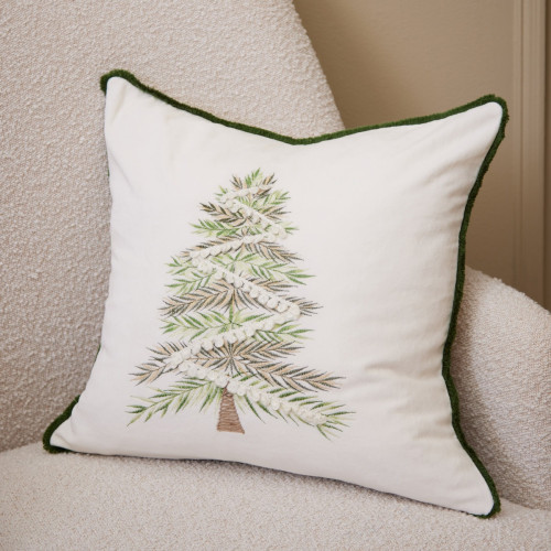 Garland Christmas Tree Cushion 