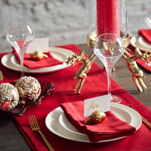 Acorn Placecard Holder - Set Of 4