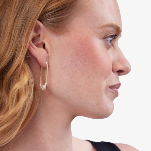 Crystal Hoop Earrings