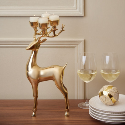 Ravena Deer Tealight Holder