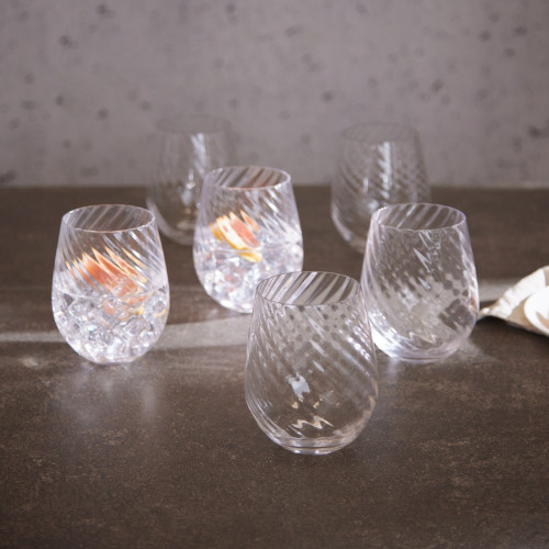 Lowe Double Old Fashioned Glass - Set Of 6