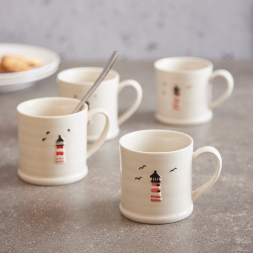 Lighthouse Mug - Set Of 4