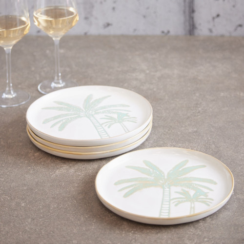 Palm Leaf Plate - Set Of 4