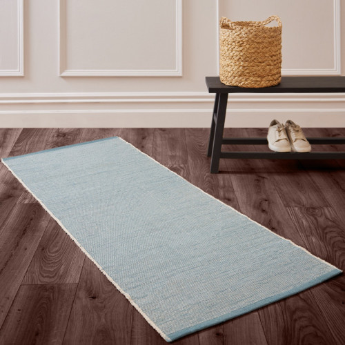 Aqua Blue Assan Rug 