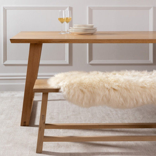 Sheepskin Bench Pad 