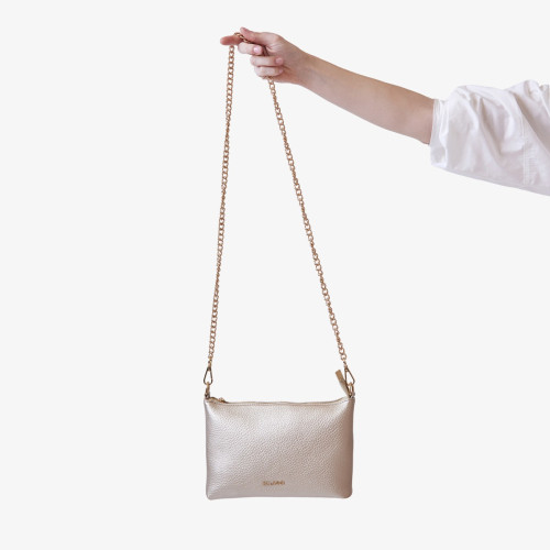 Fion Gold Crossbody Bag