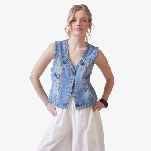 Tiala Embroidered Waistcoat