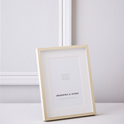 Icon Photo Frame in Brass-4X6
