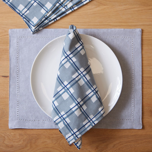 Window Pane Napkin - Set of 6