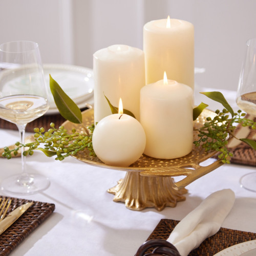 Maya Pedestal Platter