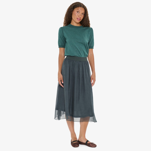 Coral Skirt - Forest Green 