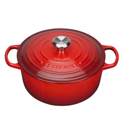 Le Creuset Round Casserole 26cm - Cerise