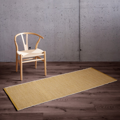 Assan Runner Rug – Ochre