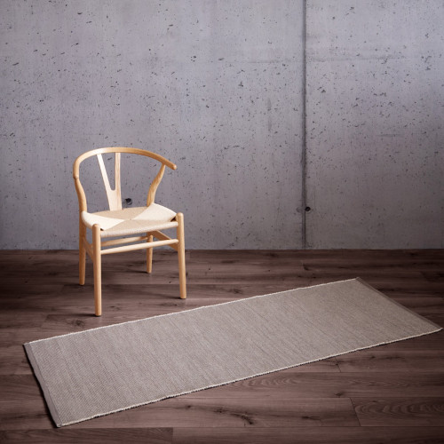 Assan Runner Rug - Camel Grey