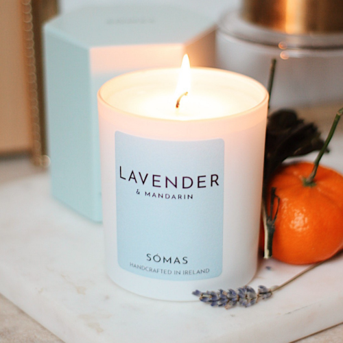 Somas Lavender & Mandarin Candle