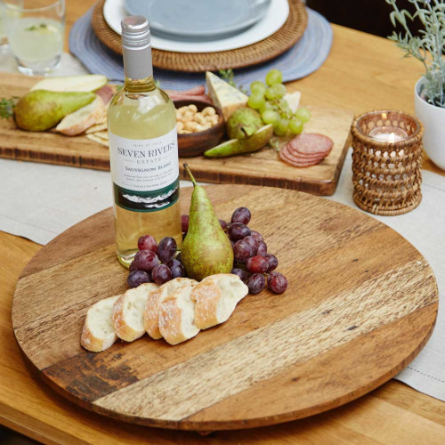 Reclaimed Wood Lazy Susan