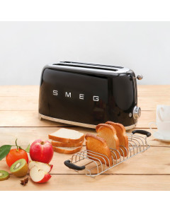 Smeg 2 Slice Toaster - Black