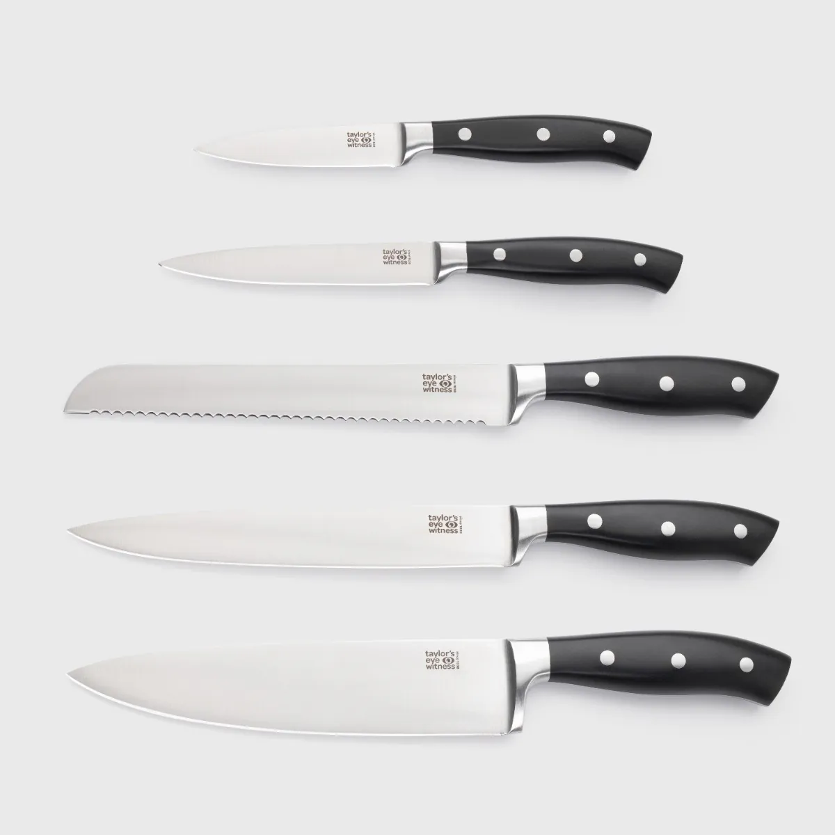 Kingston 5 Piece Acacia Knife Block Set | Meadows & Byrne