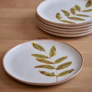Eucalyptus Plate Set
